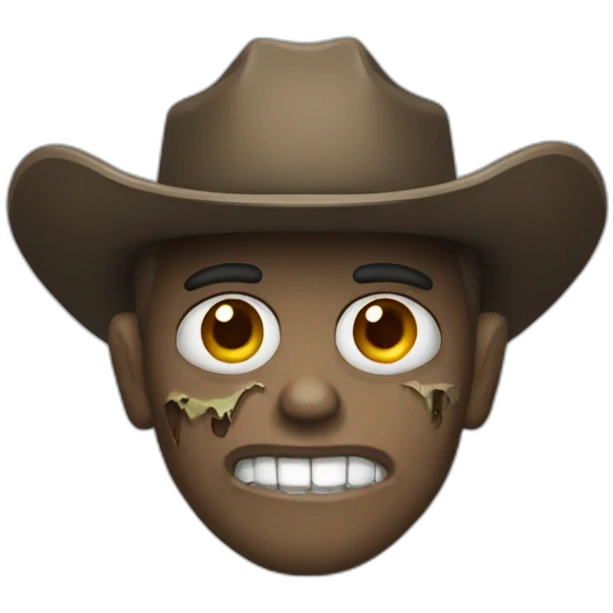 zombie cowboy emoji