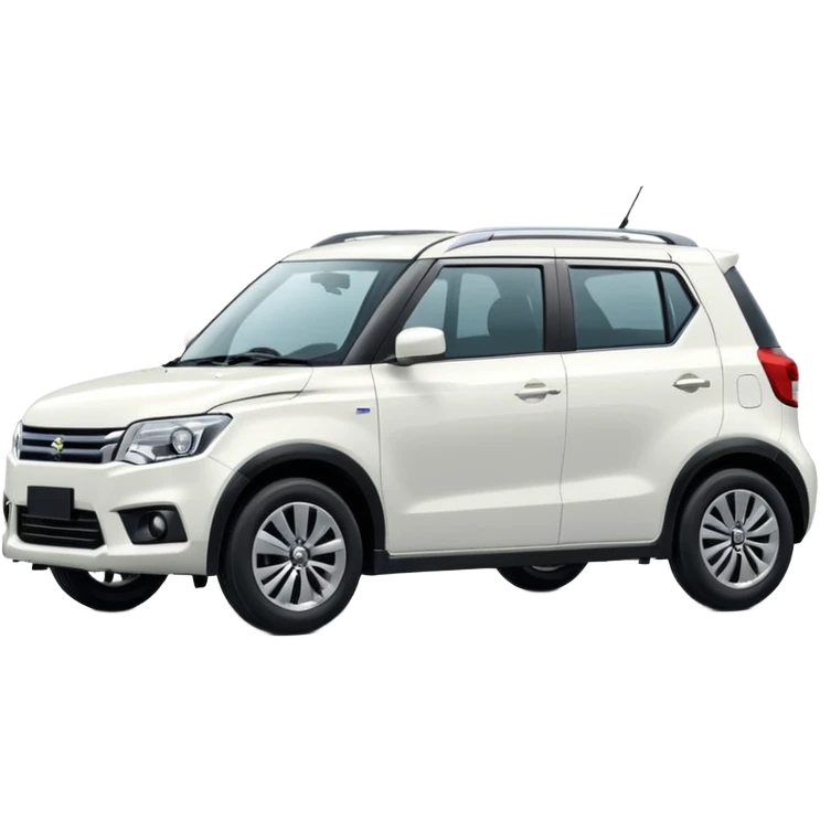 Suzuki Brezza white colour car emoji  emoji