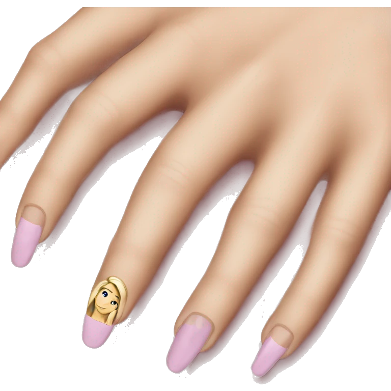 Jennyfer aniston nails emoji