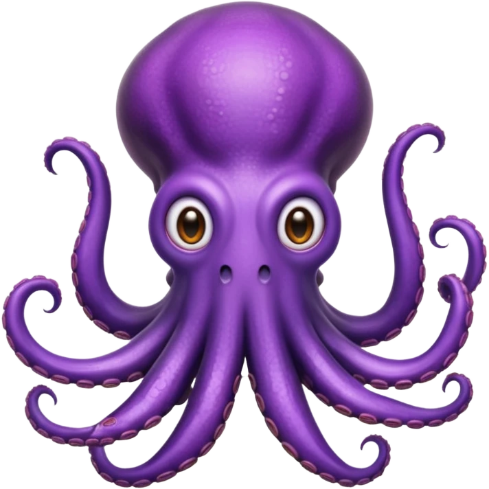 Eggplant and octopus emoji merge emoji