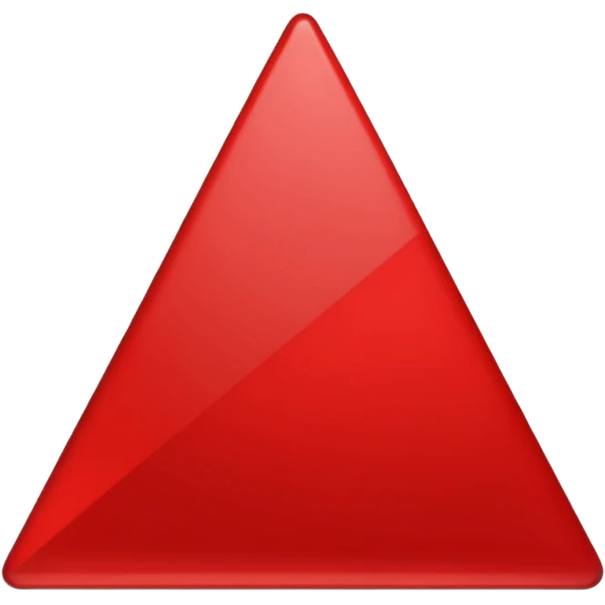 red triangle emoji