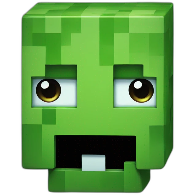 Minecraft creeper emoji