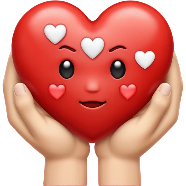 emoji punch fist holding a heart emoji