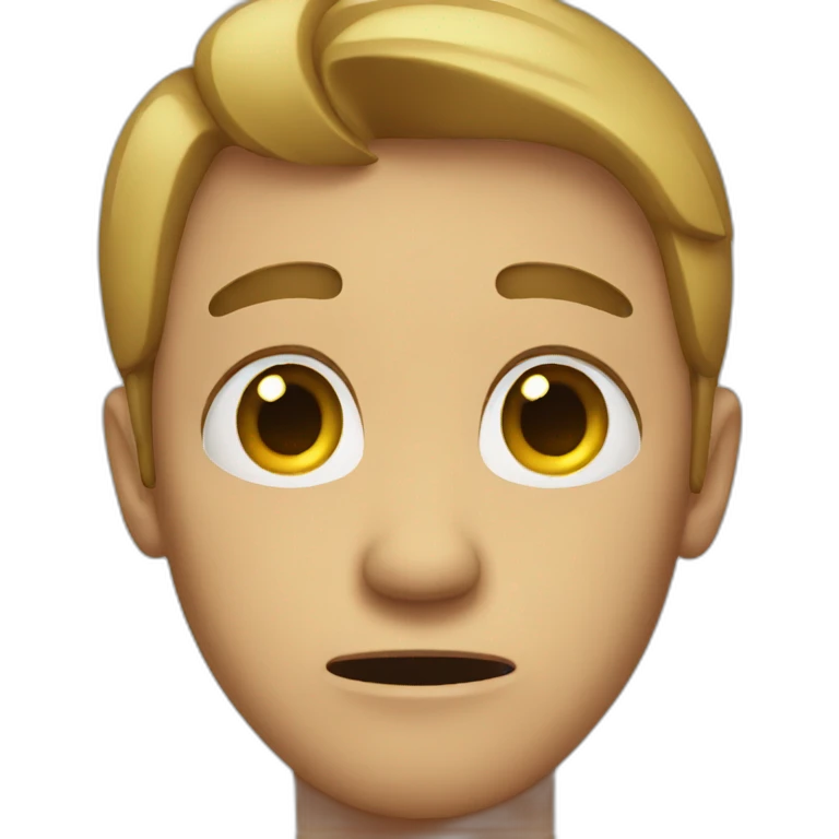 man crying emoji