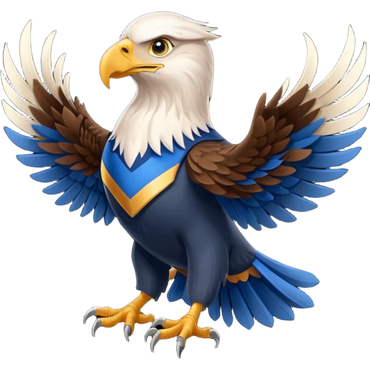 Hogwarts Ravenclaw brown Eagle emoji