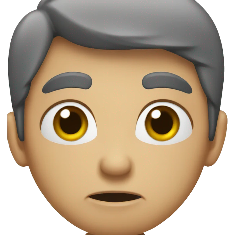 Disgusted emoji