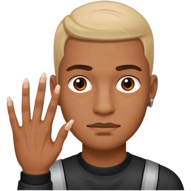 roadman with nails emoji