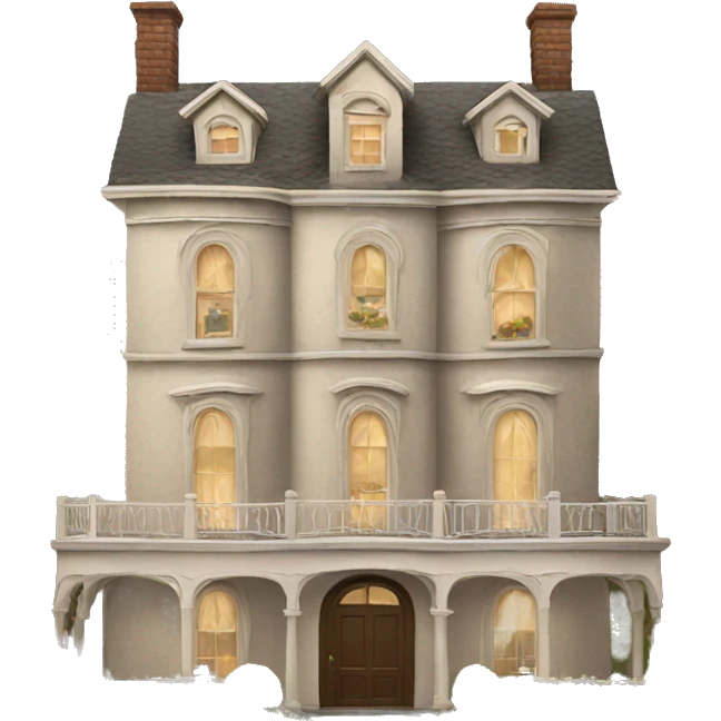 Fancy house emoji