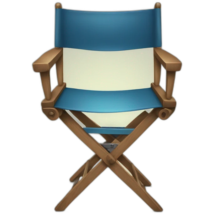 Movie director chair emoji