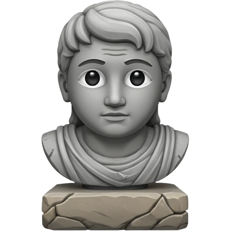 Statue, idol emoji