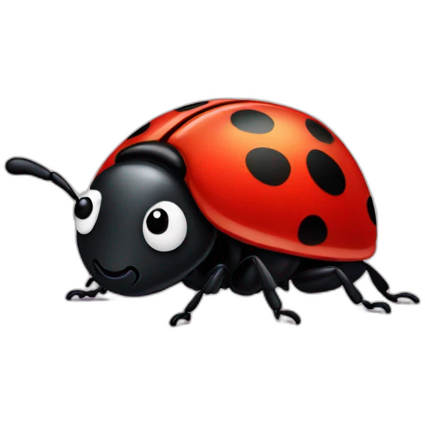 Lady bug emoji