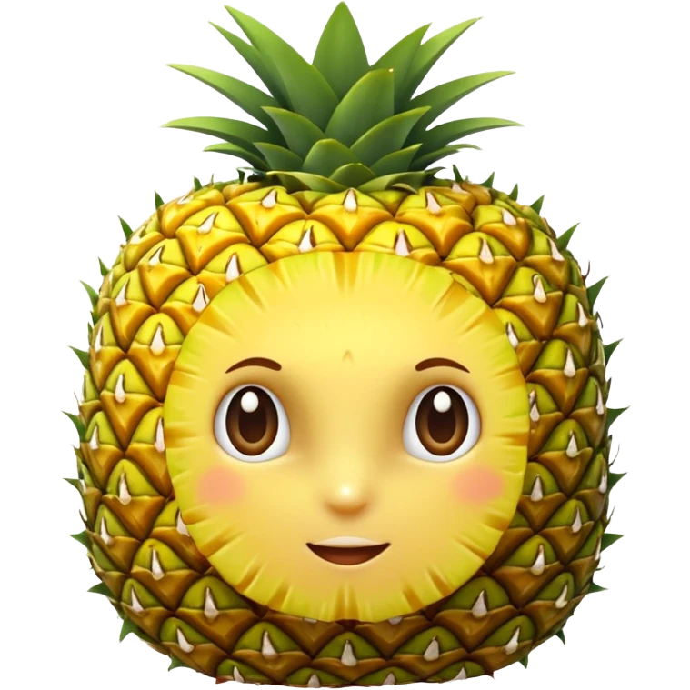 Pineapple sheera emoji