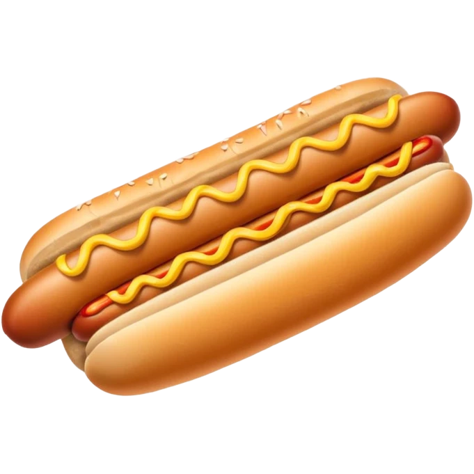 Hot dog dog emoji