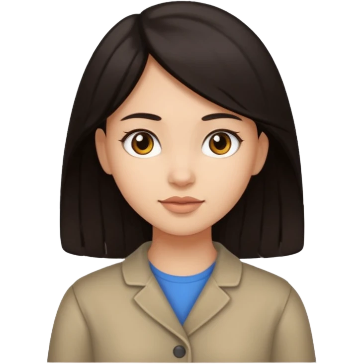 Ragazza mora emoji