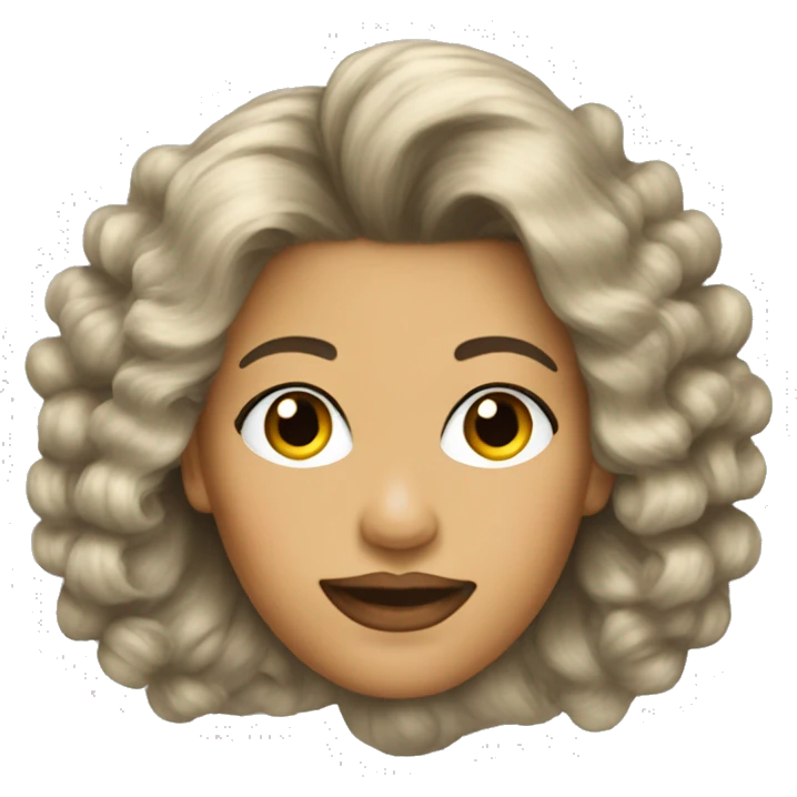 80s hairstylist  emoji