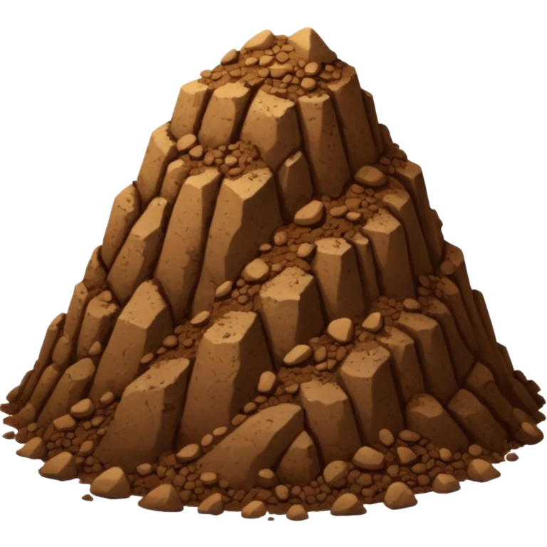 dirt emoji
