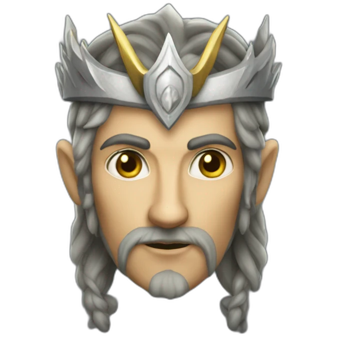 Turgon High King of the Noldorin Elves emoji