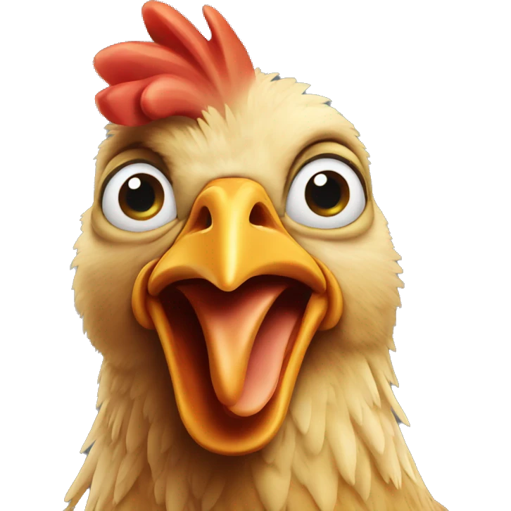 Chicken emoji