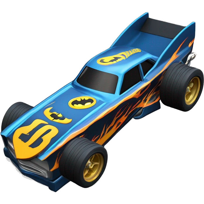 Hot wheels real riders 69 Nova Batman’s favorite, shaped like a top fuel Dragster with exposed suspension  emoji