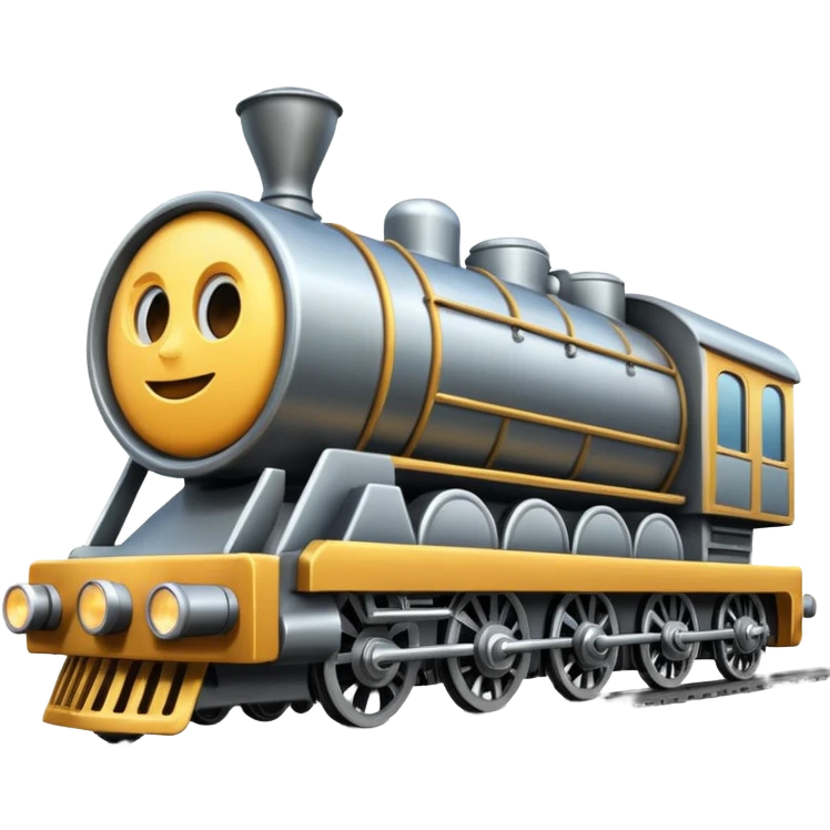a train emoji