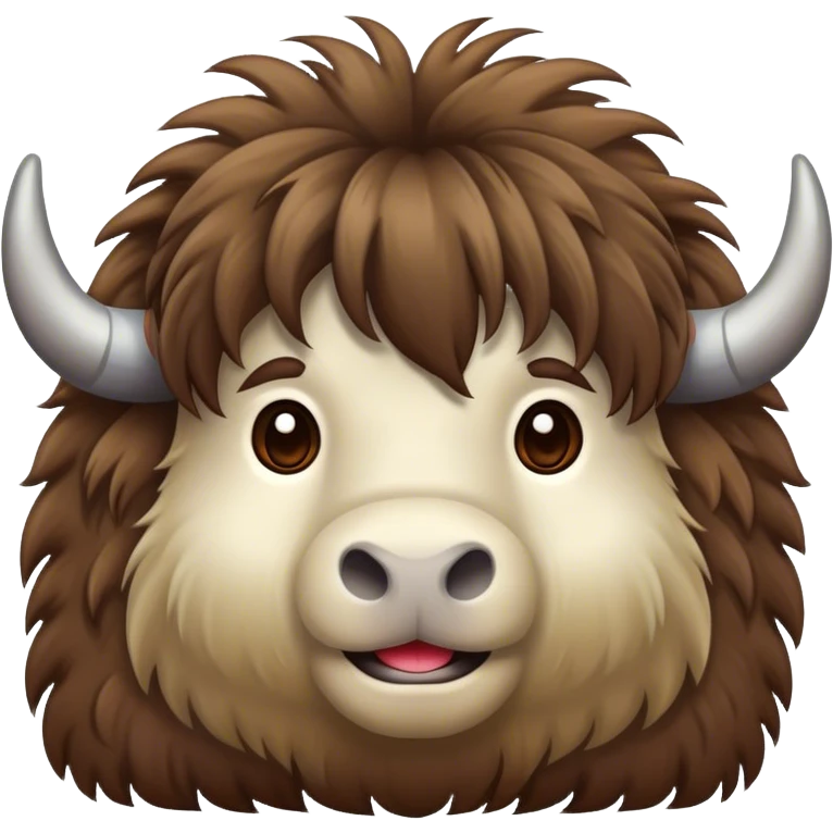 a Yak that gets a hairstyle emoji