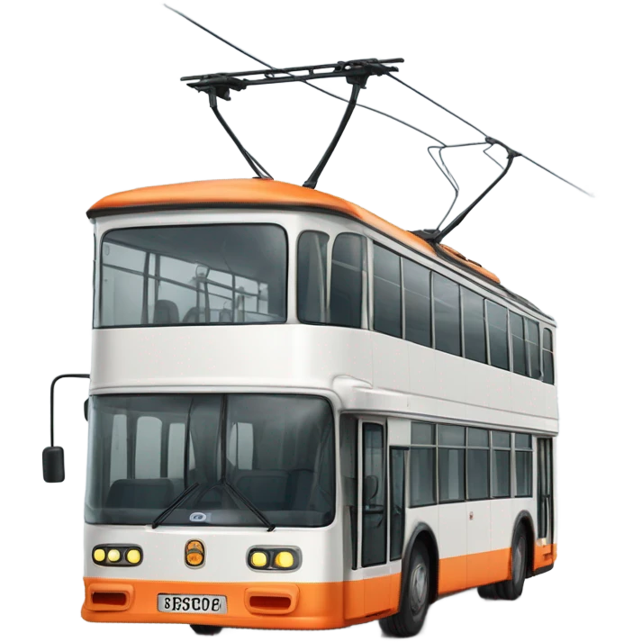 trolleybus emoji