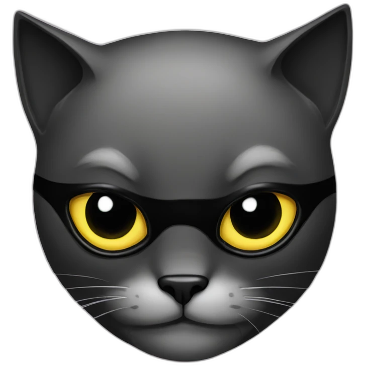 batman cat emoji