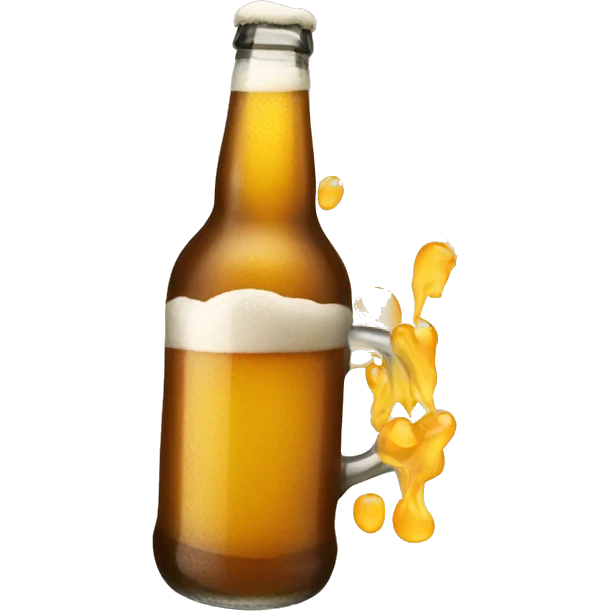 beer running emoji