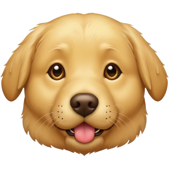 Golden lab emoji
