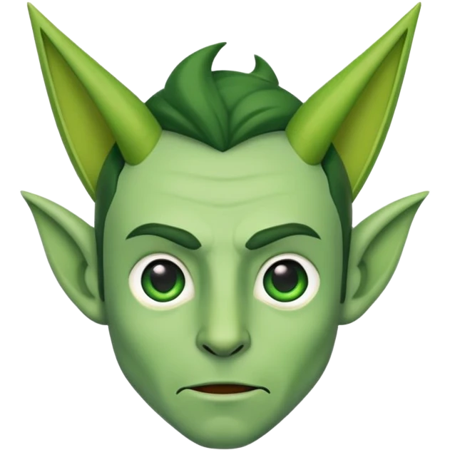 Steven Miller as a goblin emoji