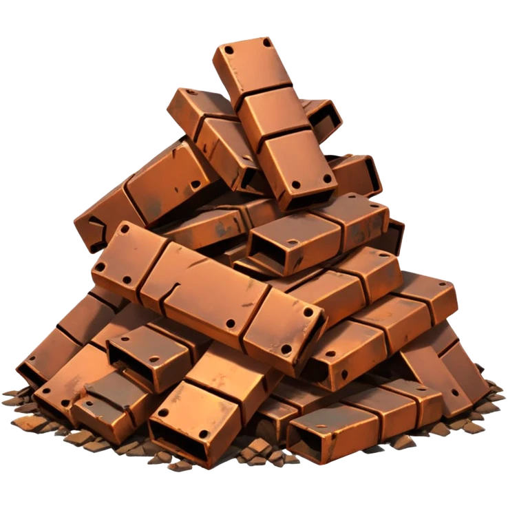 débrouillard ferraille cuivre  post apo survie loot gaming pas de personnage emoji