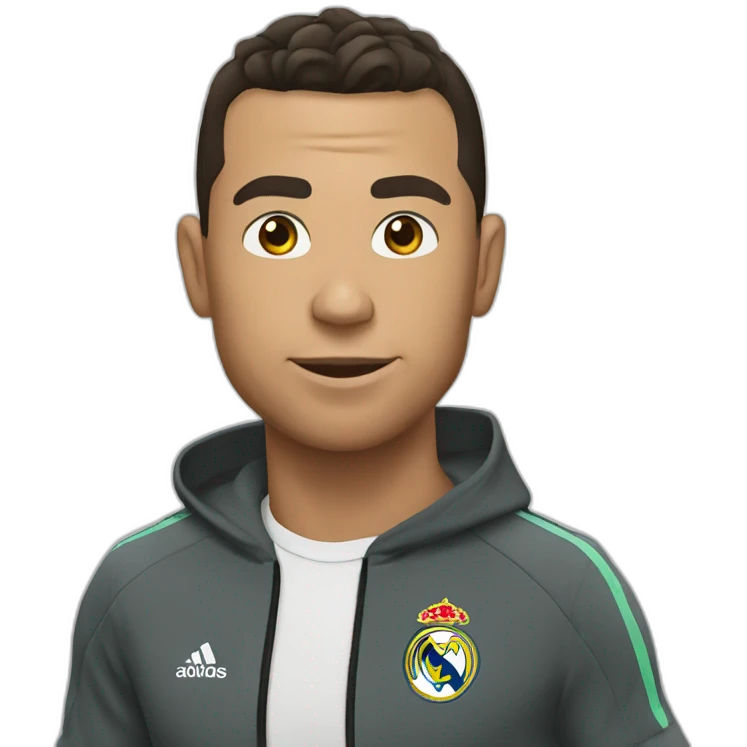 Ronaldo qui marque emoji