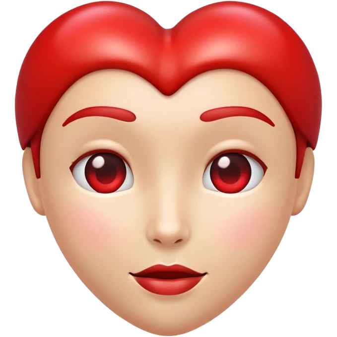 Heart human red emoji