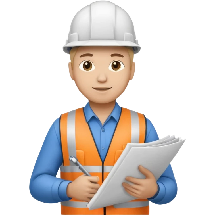 Ingeniero cuerpo completo hasta los pies  emoji