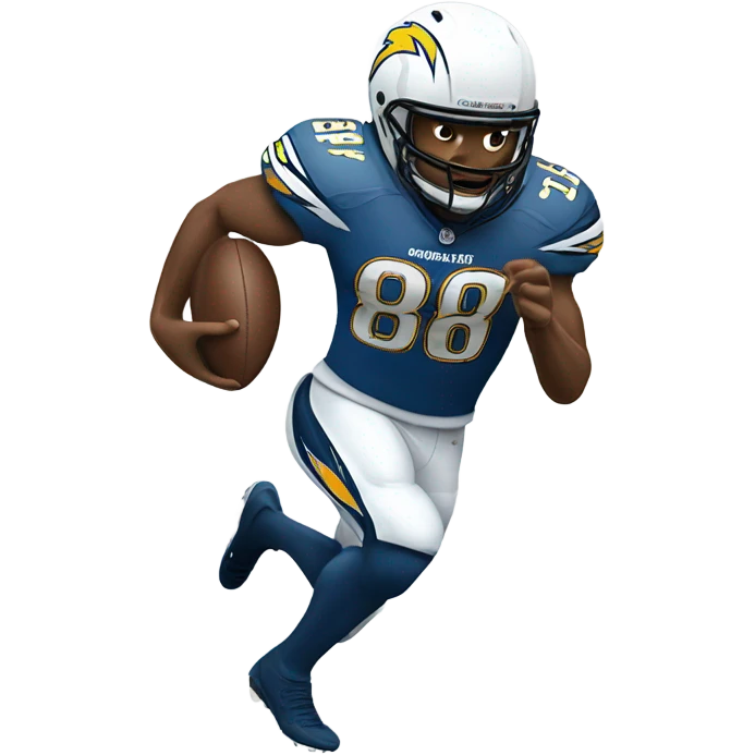 San Diego Chargers Runner emoji