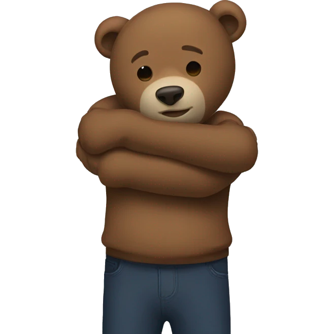 Bears hug emoji