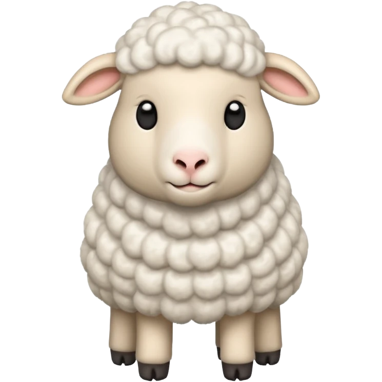 sheep standing emoji