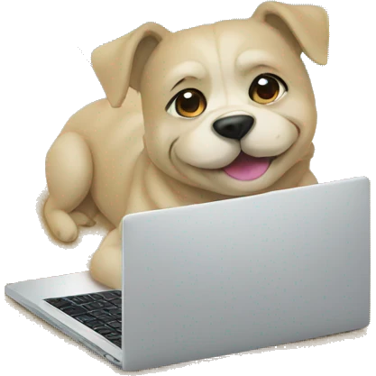 laptot on the beach emoji
