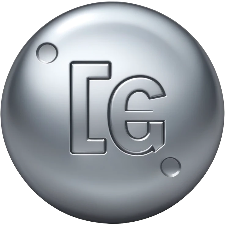 silver metallic germanium element emoji