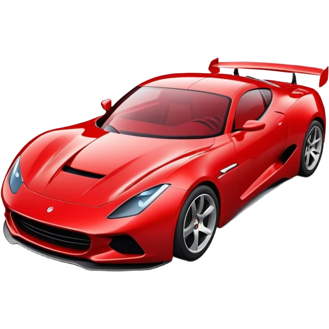 sports car emoji