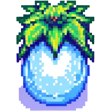spikes in pixel art style emoji