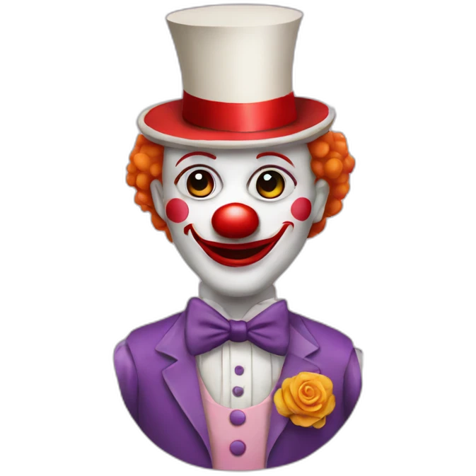 clown wedding emoji