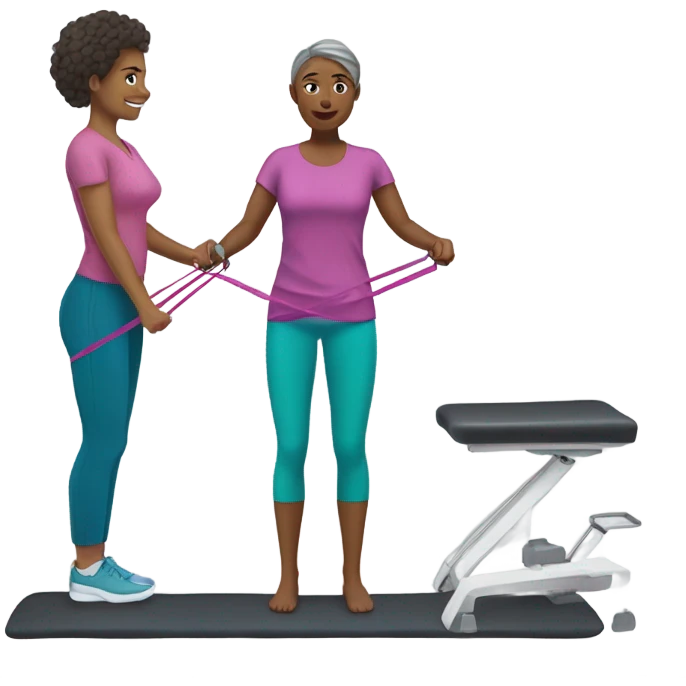 Physical therapist  emoji