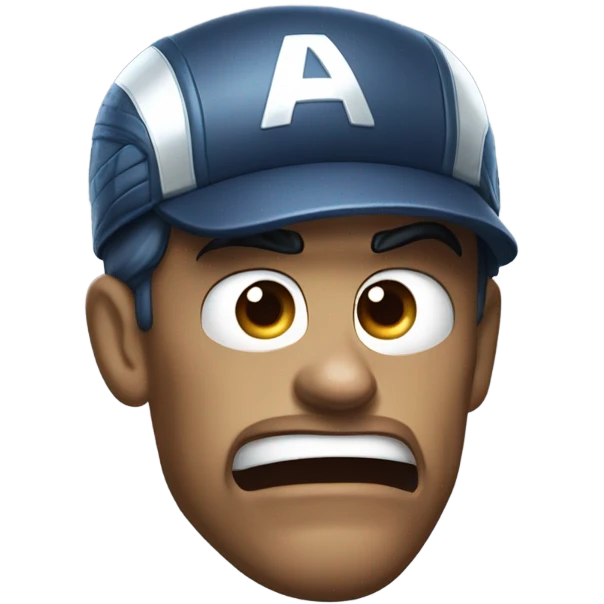 Dumb Captain America emoji