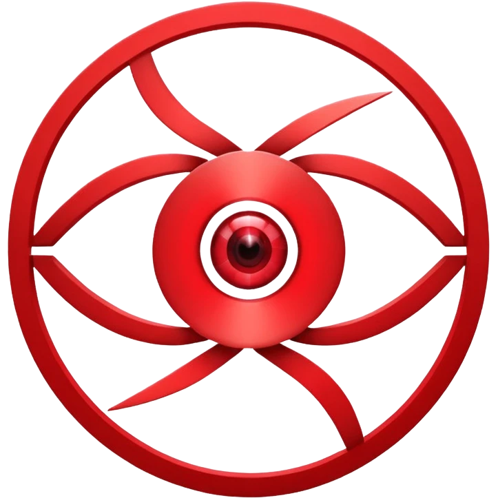 Eye-catching logo for MedSignal, red pulse cutting through geometric forms forming the letters ‘AI’, glowing red highlights with smooth, modern lines, clean white background, powerful and memorable for a tech-forward healthcare brand emoji