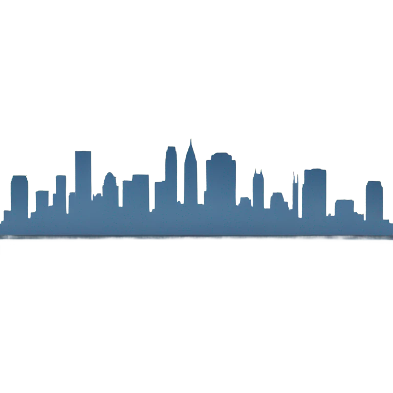 Skyline with grass emoji