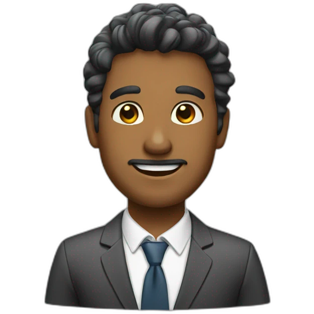busnees guy emoji