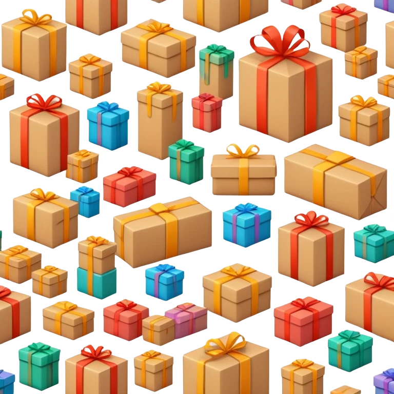 many packages emoji
