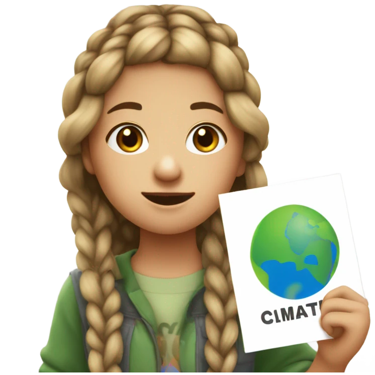 Greta Thunberg emoji