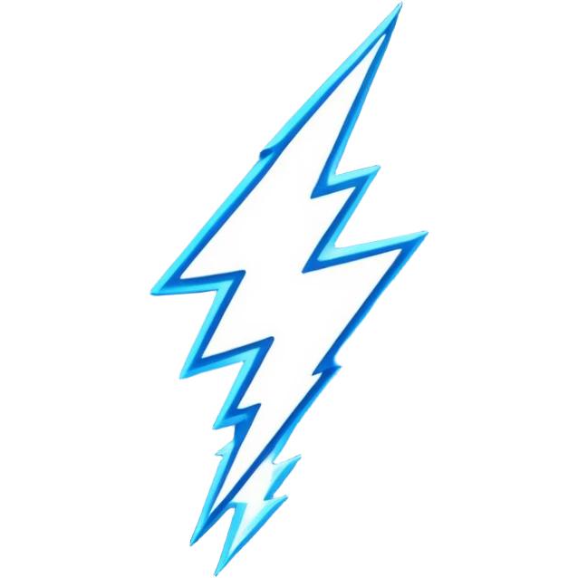 lightning emoji